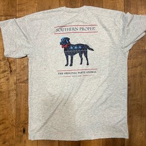 Southern Proper Short Sleeve Graphic Pocket Tee T shirt XL